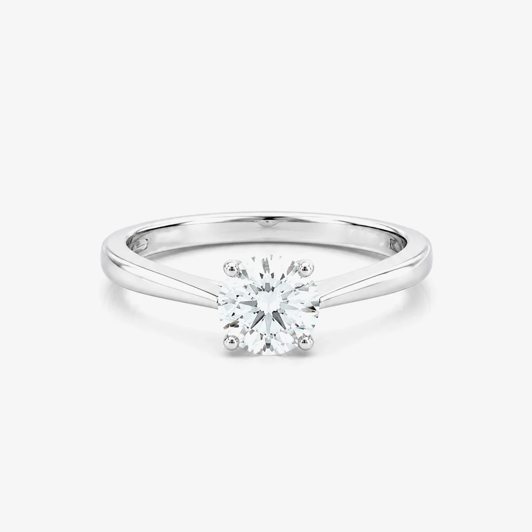 Anillos de oro blanco